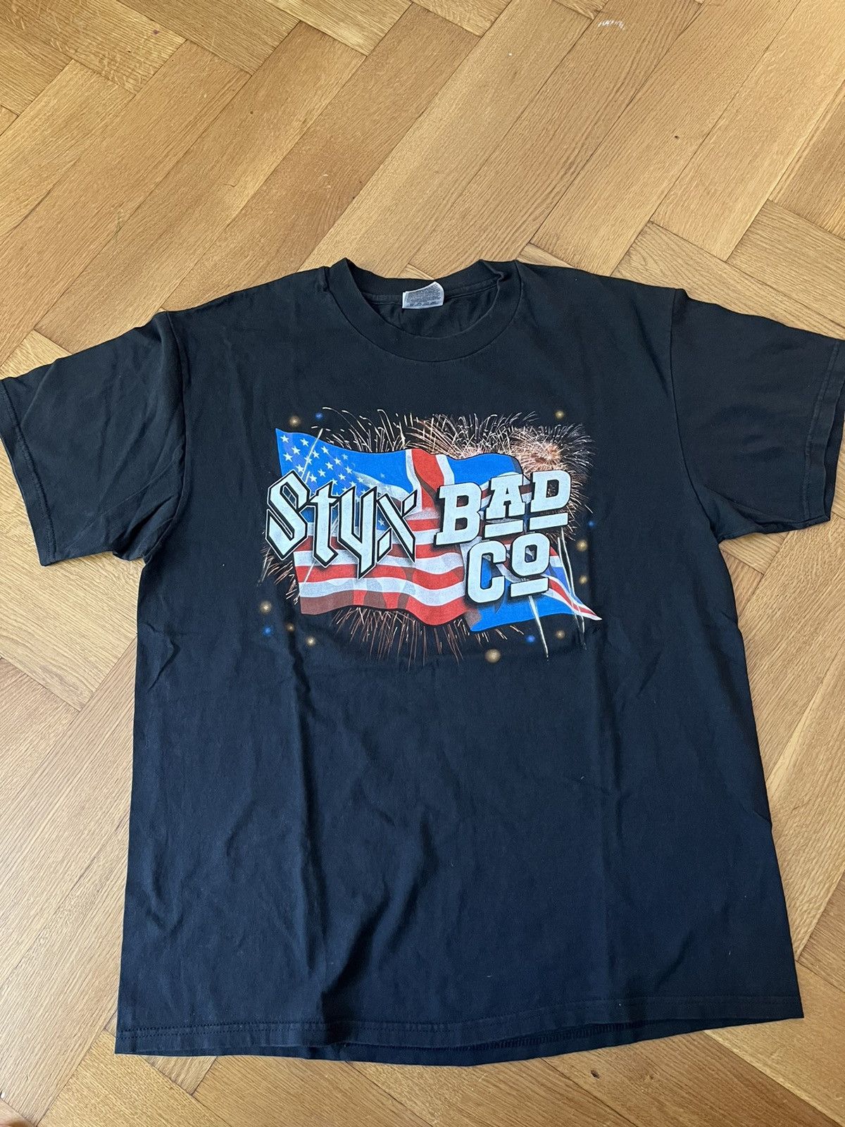 Vintage 2001 Styx and Bad Co. Tour t-shirt Size US L / EU 52-54 / 3 - 1 Thumbnail