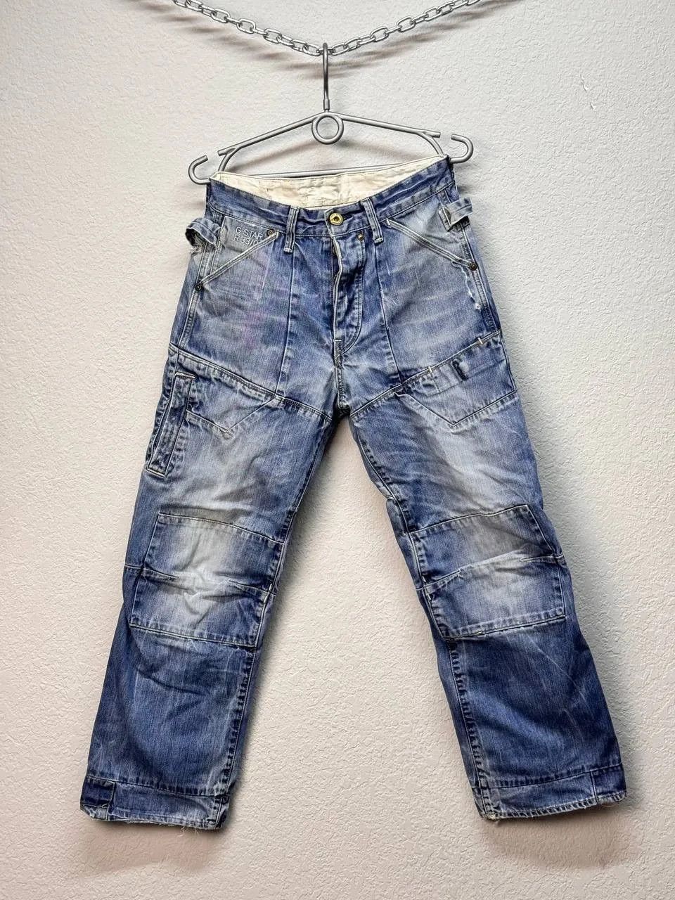 If Six Was Nine × Yohji Yamamoto VTG Yohji Yamamoto Junya Watanabe Style Bondage Cargo Pants Size US 30 / EU 46 - 2 Thumbnail