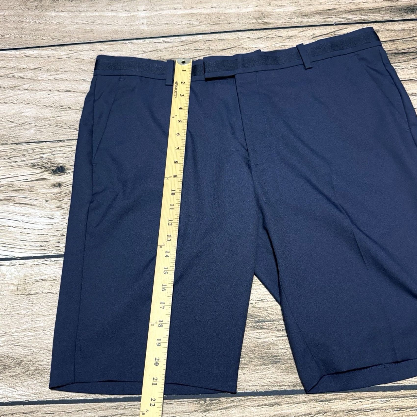 G/FORE G/Fore Shorts Mens 38 Blue Chino Stretch Performance 9in Inseam T Size US 38 / EU 54 - 6 Thumbnail
