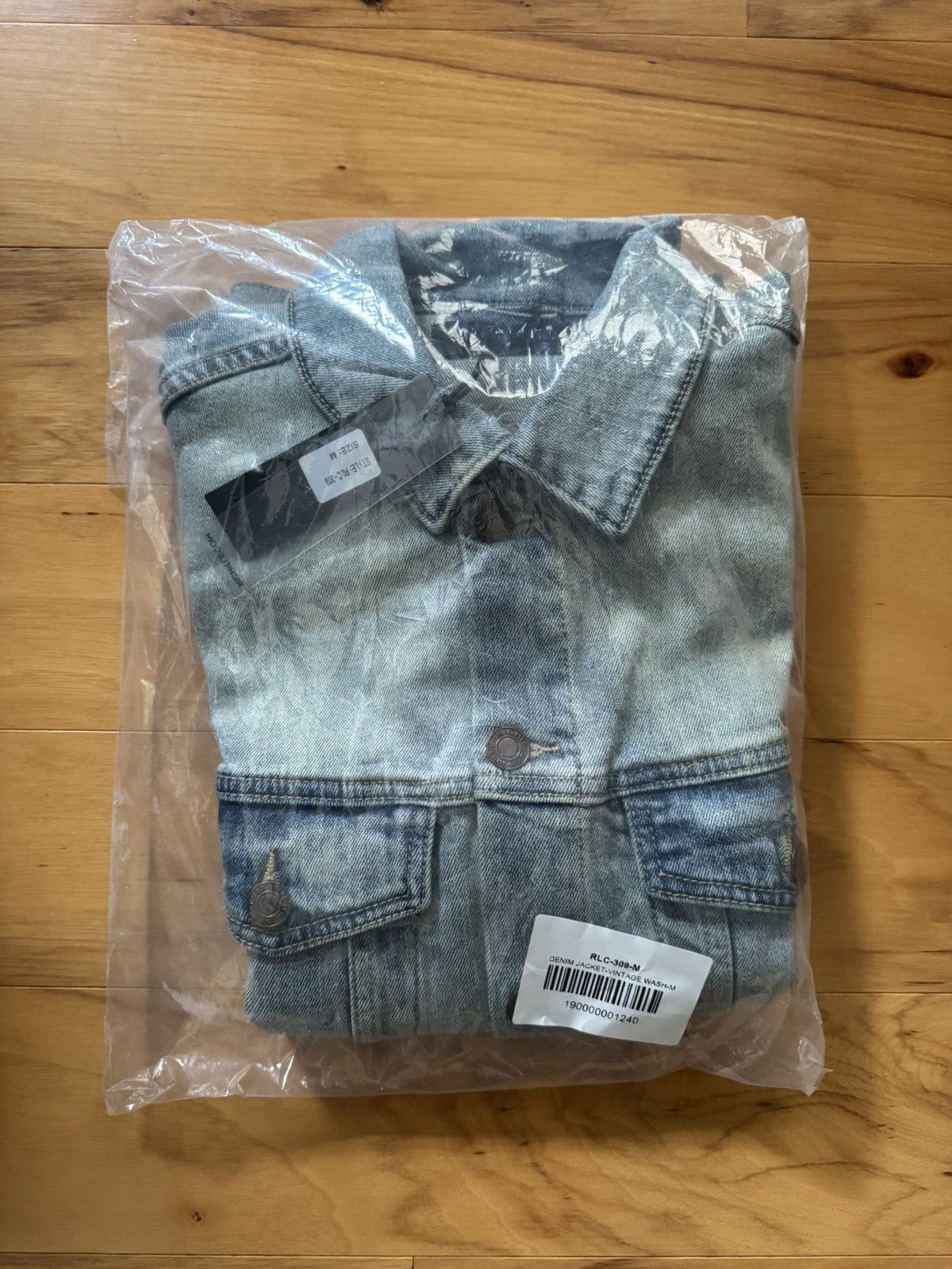 Richie Le Collection Richie Le Collection Denim Trucker Jacket Size US M / EU 48-50 / 2 - 2 Thumbnail