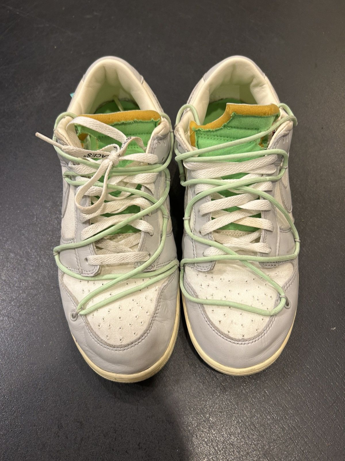Nike Nike Dunk Low ‘Off-White Lot 07’ Size US 11.5 / EU 44-45 - 6 Thumbnail