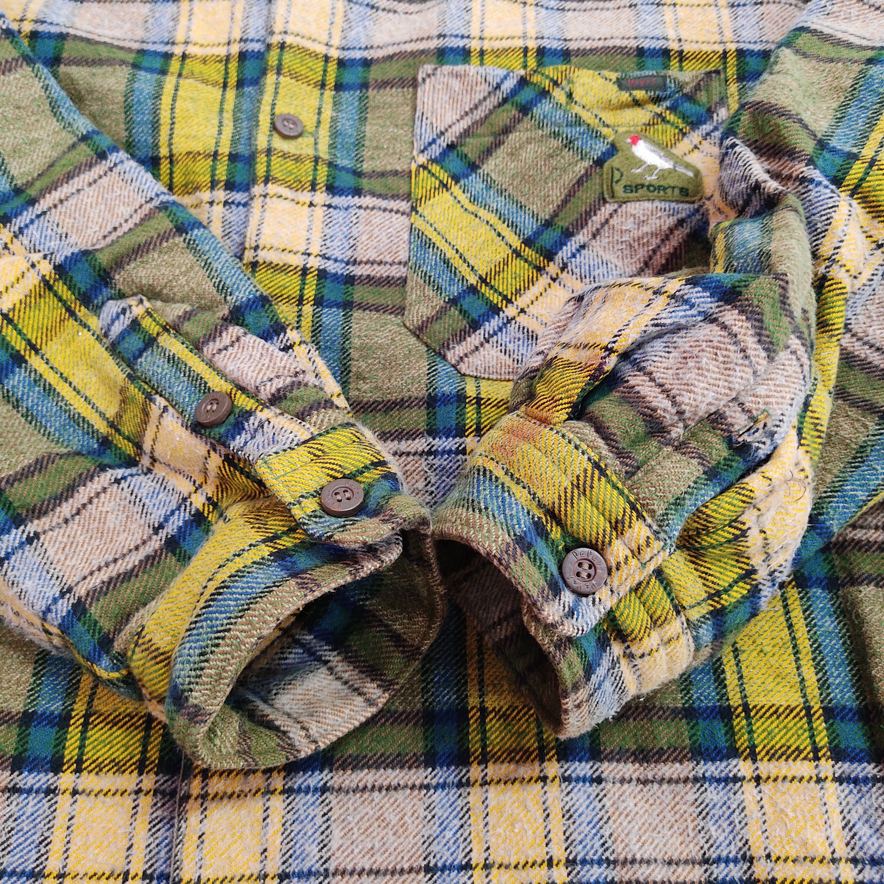 FILLES A PAPA The Papas Sports Overshirt Plaid Insulated Flannel Jacket Size US XL / EU 56 / 4 - 10 Thumbnail