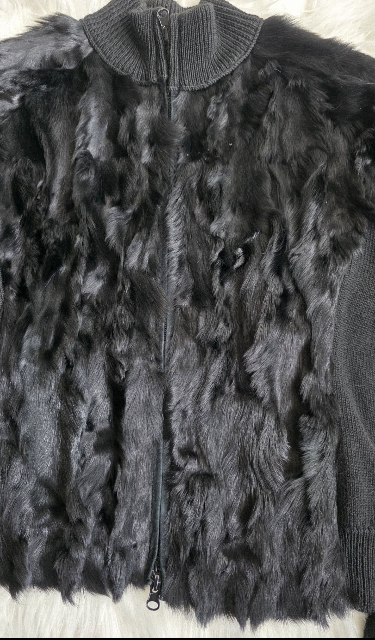 Other Short jacket made of natural goat fur - Creton Size S / US 4 / IT 40 - 5 Thumbnail