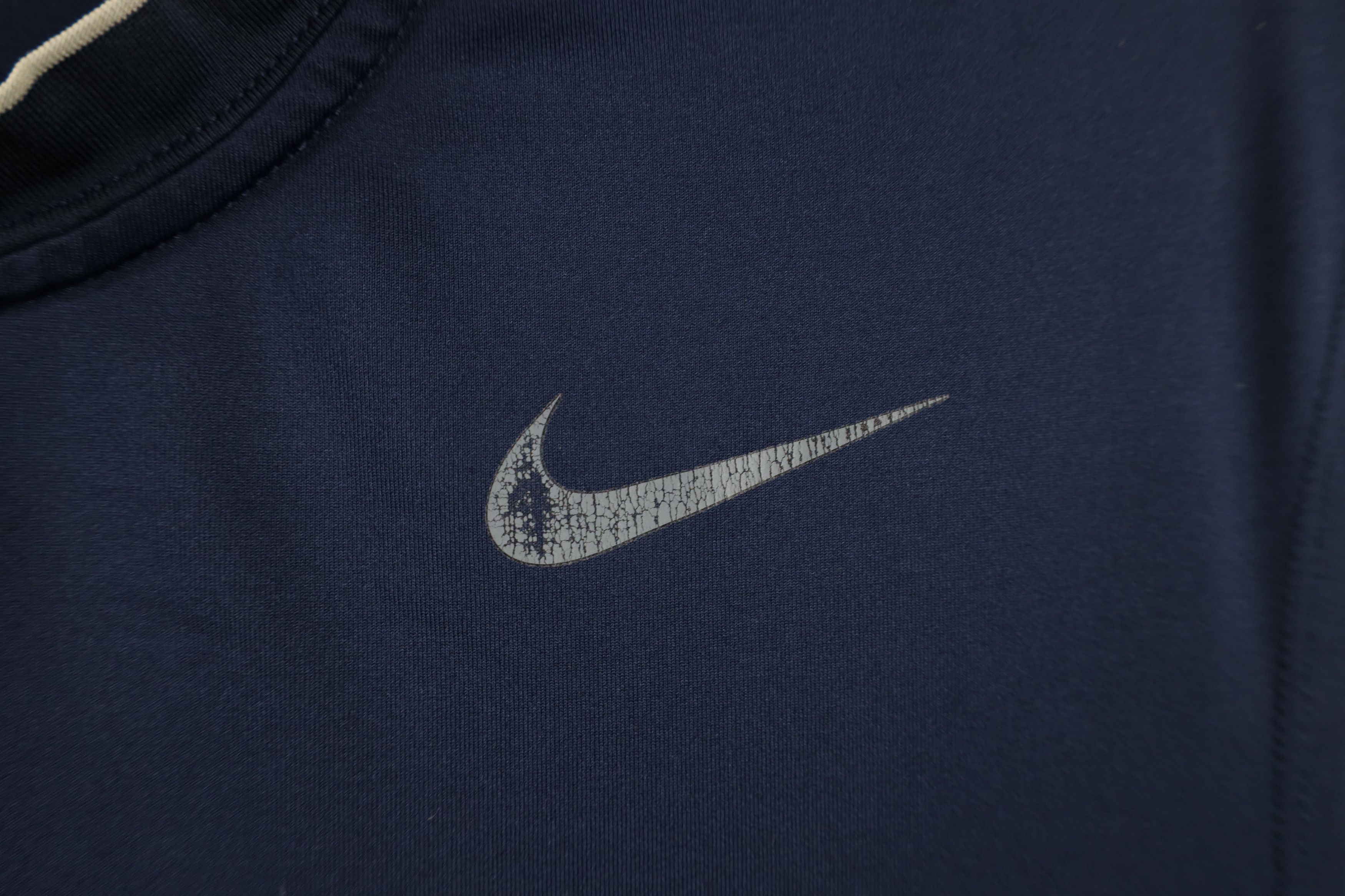 Nike × Vintage Nike Pro Combat Fitted Muscle Tank Tank Top T-Shirt Blue Size US M / EU 48-50 / 2 - 4 Thumbnail