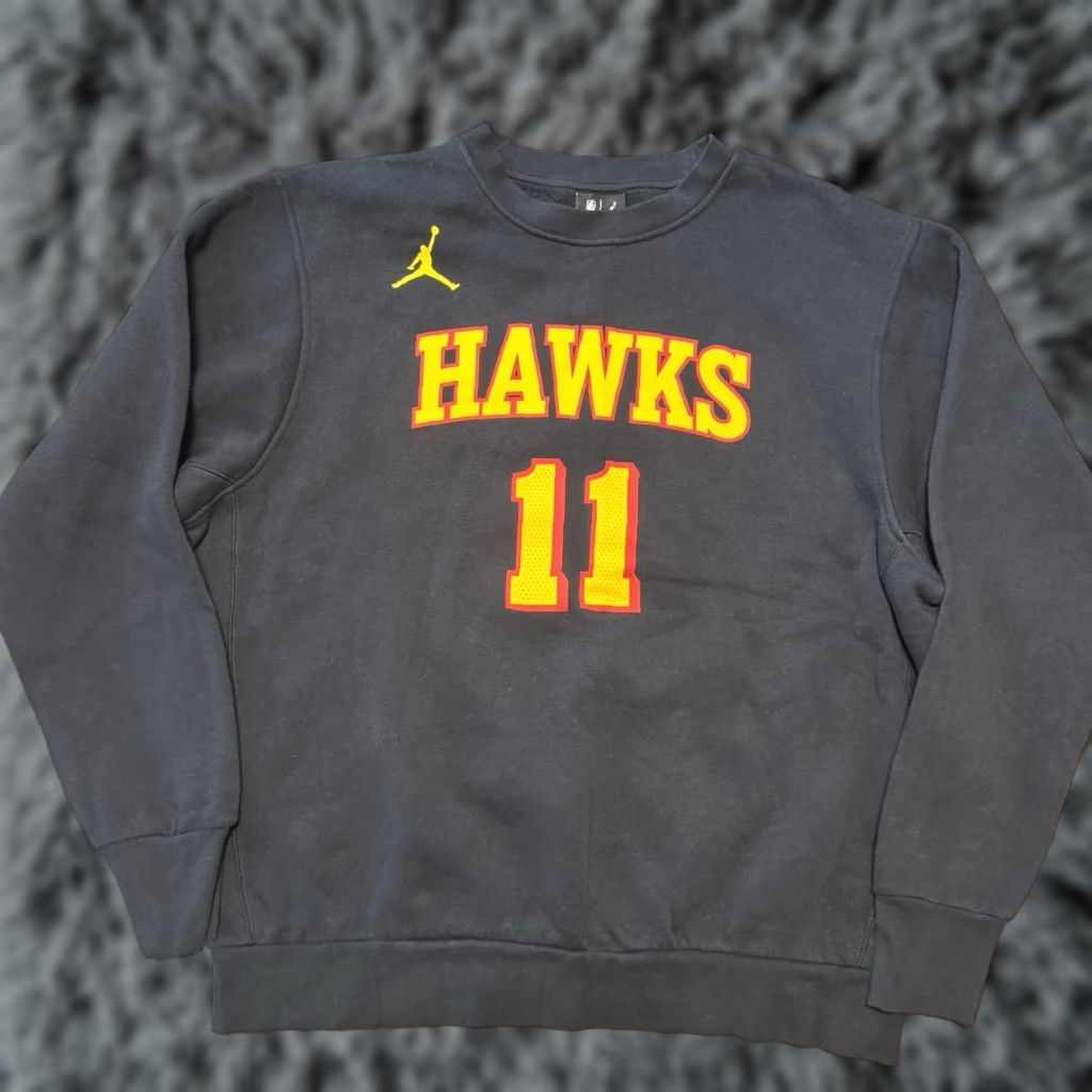 Jordan Brand Jordan Brand Trey Young Atlanta Hawks Sweatshirt Large Statement Name Number Size US L / EU 52-54 / 3 - 1 Thumbnail