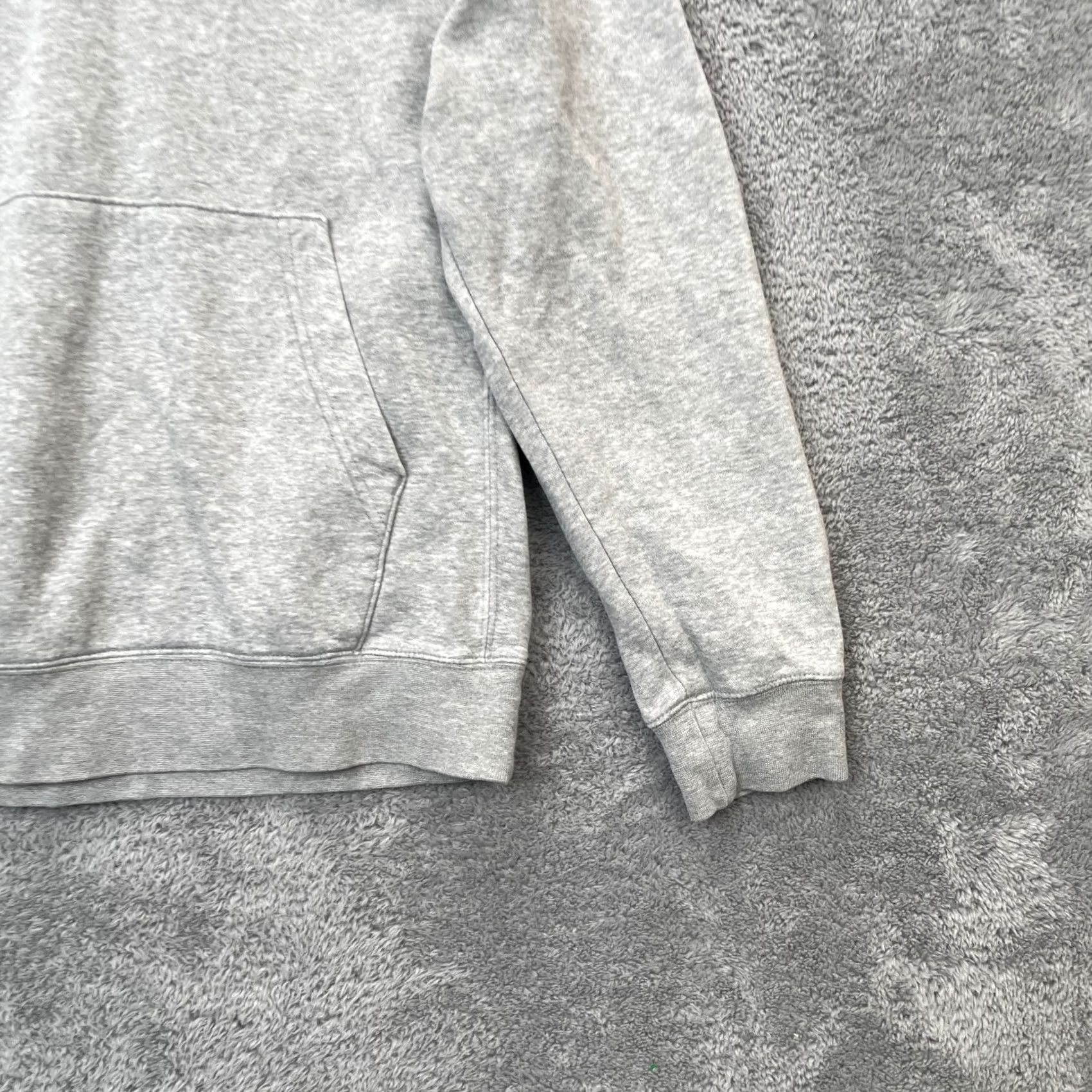 Nike Nike Hoodie Mens Medium Gray Club French Terry Fleece Lined Swoosh Logo Cotton Size US M / EU 48-50 / 2 - 5 Thumbnail