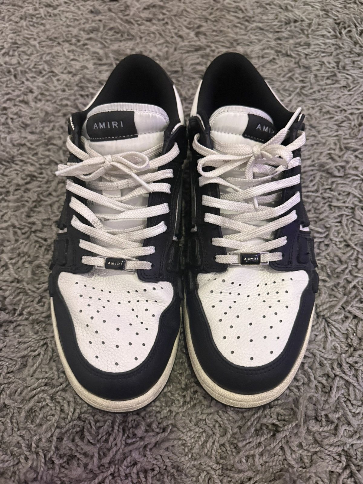 Amiri Amiri Skel Top Low Size US 12 / EU 45 - 2 Thumbnail