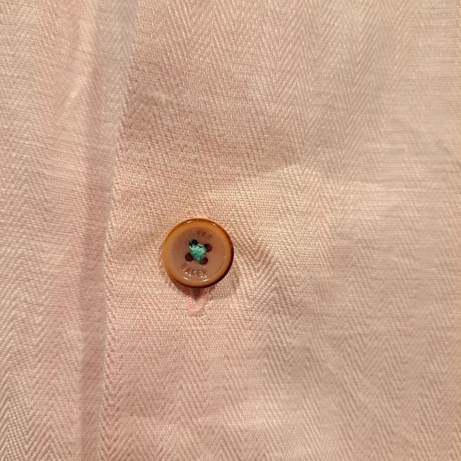 Ted Baker Ted Baker London linen cotton blend pale pink shirt size 6 Size M / US 6-8 / IT 42-44 - 6 Thumbnail