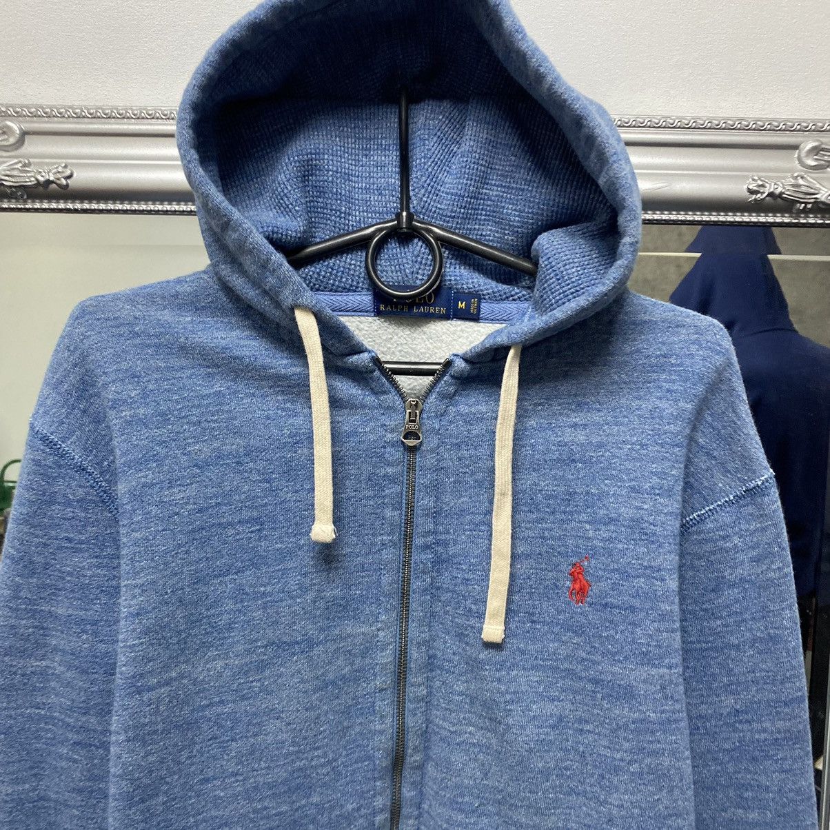Polo Ralph Lauren Vintage Polo Ralph Lauren Zip Up Hoodie Size US M / EU 48-50 / 2 - 2 Thumbnail