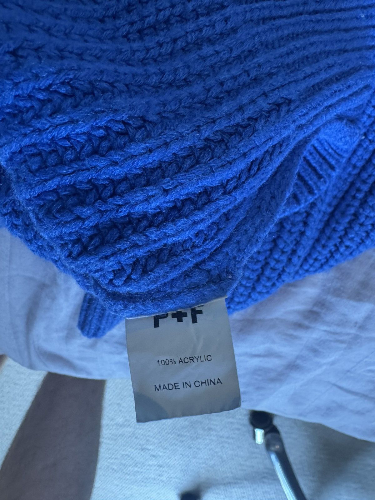 Places + Faces Blue & White Places + Faces sweatshirt Size US XL / EU 56 / 4 - 4 Thumbnail