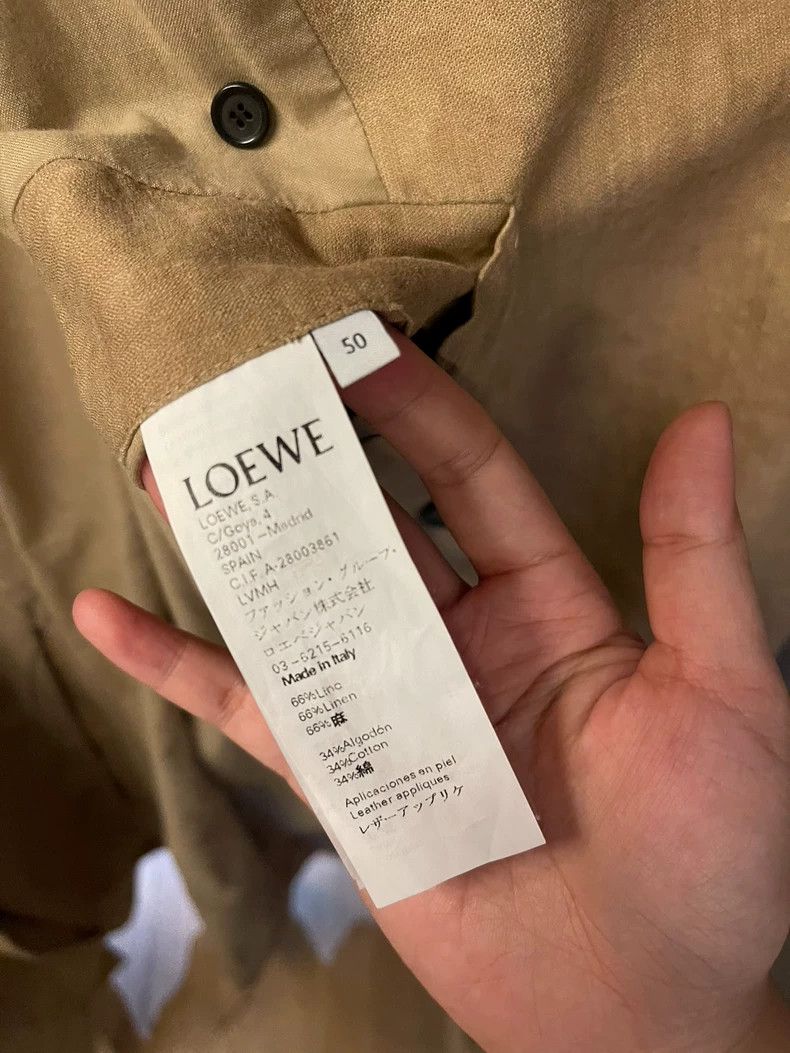 Loewe Loewe Classic leather trench coat Size XL / US 12-14 / IT 48-50 - 6 Thumbnail