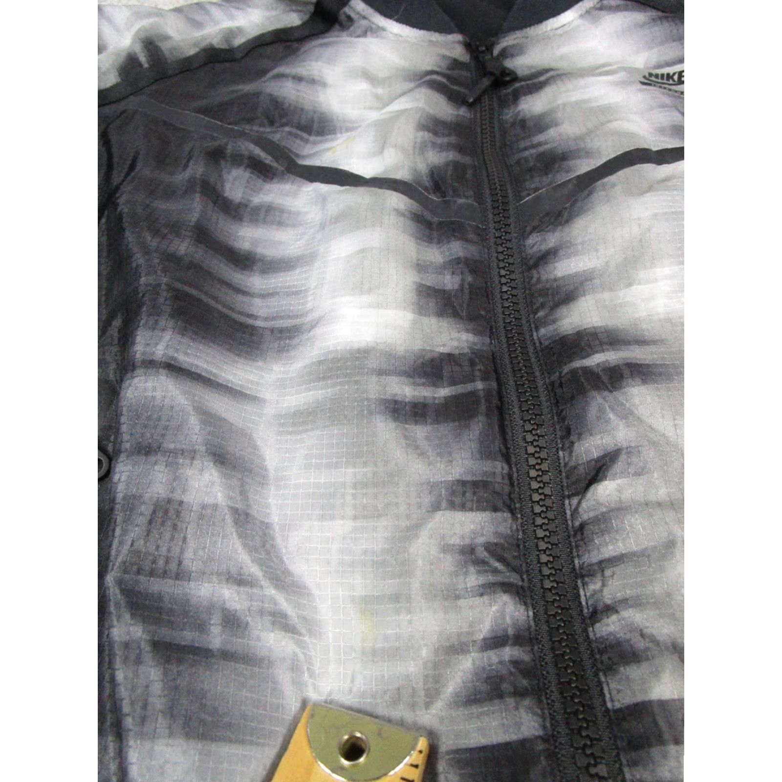 Nike Nike Jacket S Black Full Zip Windbreaker Gradient Running Gym & Training Womens Size S / US 4 / IT 40 - 5 Thumbnail