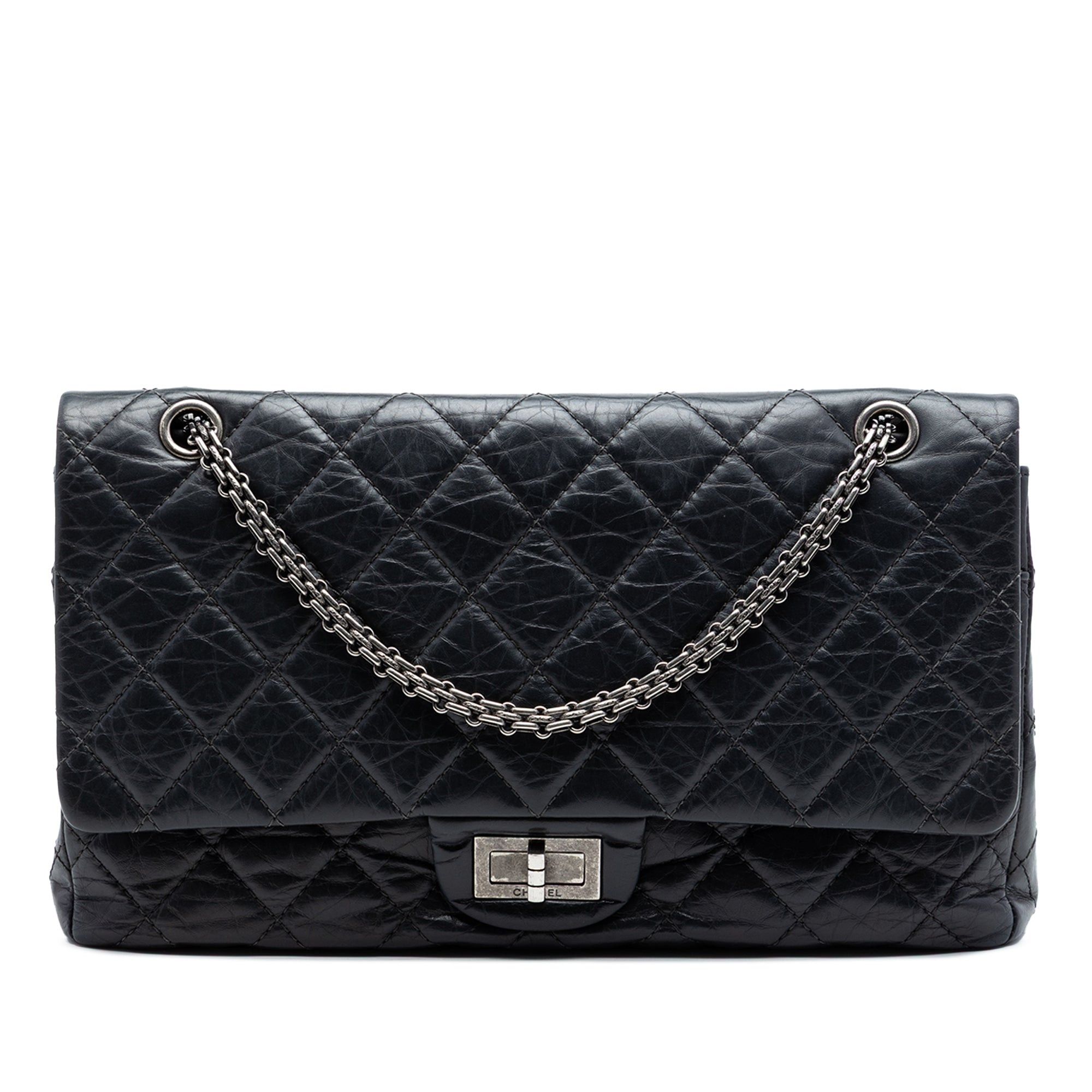 Chanel Quilted Aged Calfskin Reissue 2.55 Double Flap 227 Size ONE SIZE - 1 Thumbnail