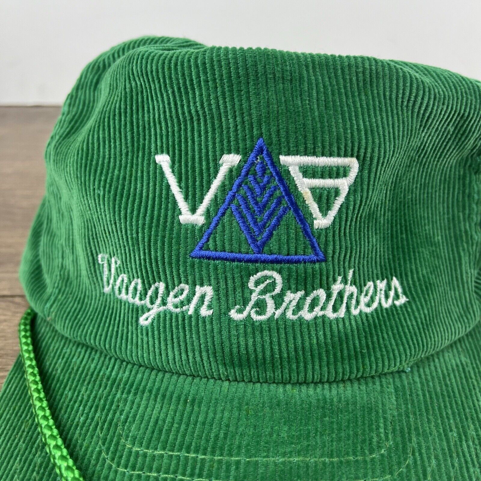 Other Vaagen Brothers Hat VB Adjustable Hat Green Hat Adjustable G Size ONE SIZE - 3 Thumbnail