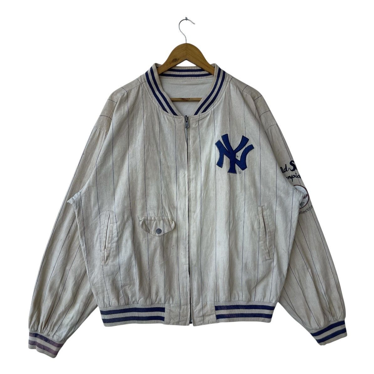 New York Yankees 90s Mirage Cooperstown Collection NY Yankees Reversible Size US M / EU 48-50 / 2 - 2 Thumbnail