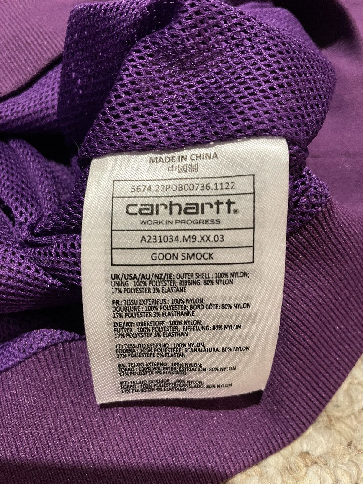 Carhartt Wip RARE Carhartt WIP Pullover windbreaker Size US M / EU 48-50 / 2 - 6 Thumbnail