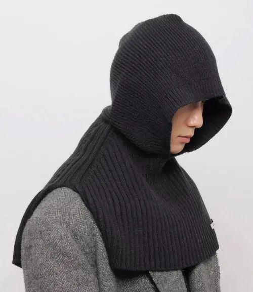 Other Outdoor retro knit hooded shawl poncho cloak scarves Size ONE SIZE - 1 Thumbnail