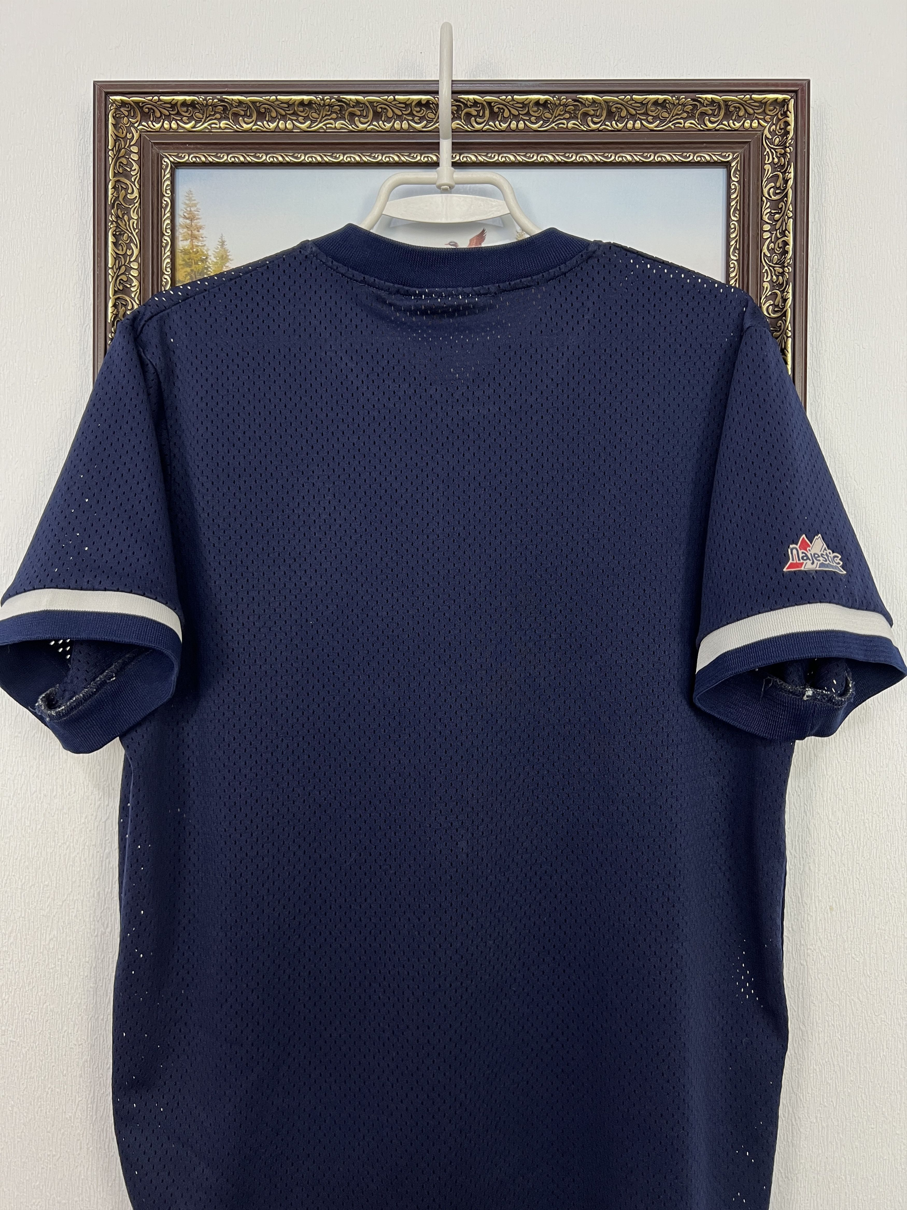 New York Yankees Vintage 90's Majectic New York Yankees MLB Baseball Jersey Size US M / EU 48-50 / 2 - 8 Thumbnail