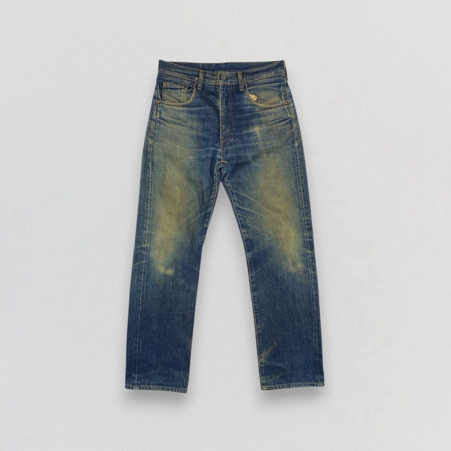 Levi's Vintage Levi's 502 Big E Selvedge Denim Jeans KJ3461 Size US 32 / EU 48 - 1 Thumbnail