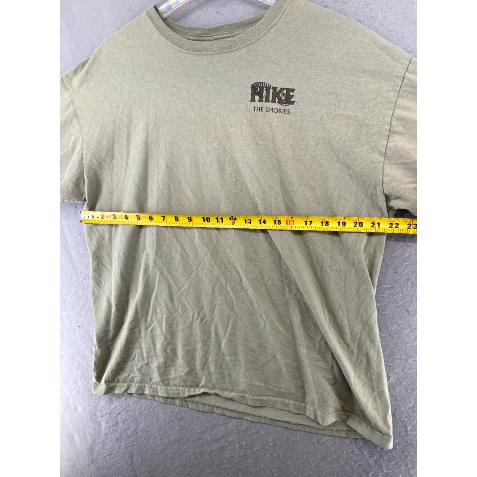 Anvil Hiker Wisdom Mens TShirt XL Tan Hike The Smokies Size US XL / EU 56 / 4 - 3 Thumbnail