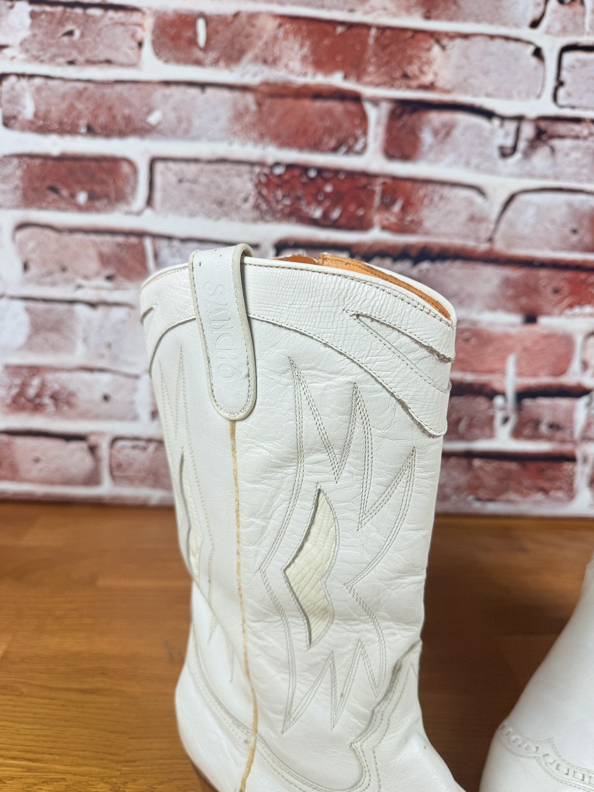 Sancho Boots Very rare western cowboy boots Sancho Size US 9 / IT 39 - 4 Thumbnail