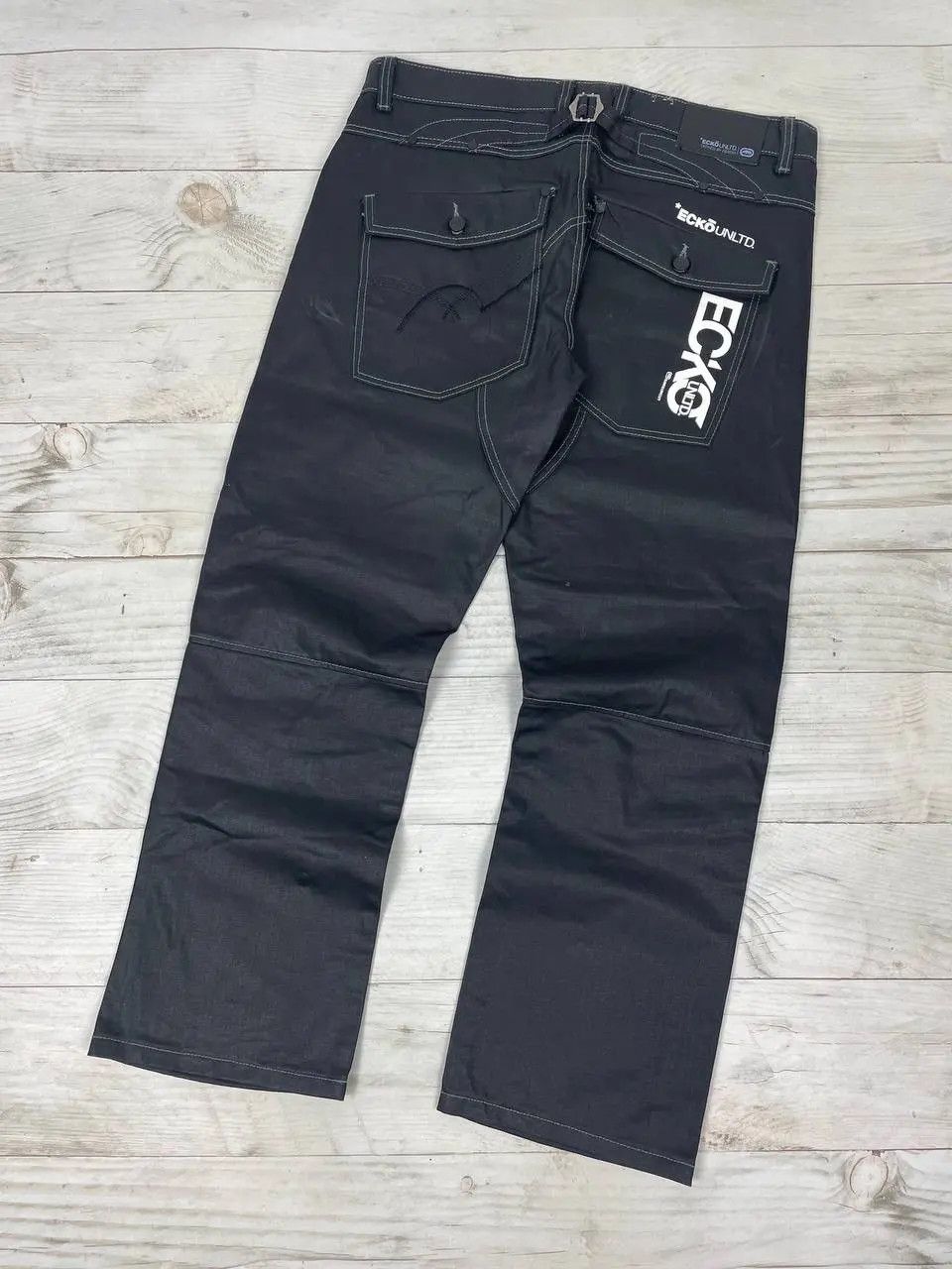 Ecko Unltd. Vintage Ecko Unltd. Jeans Denim Baggy Y2K 00s Big Logo Size US 38 / EU 54 - 1 Thumbnail