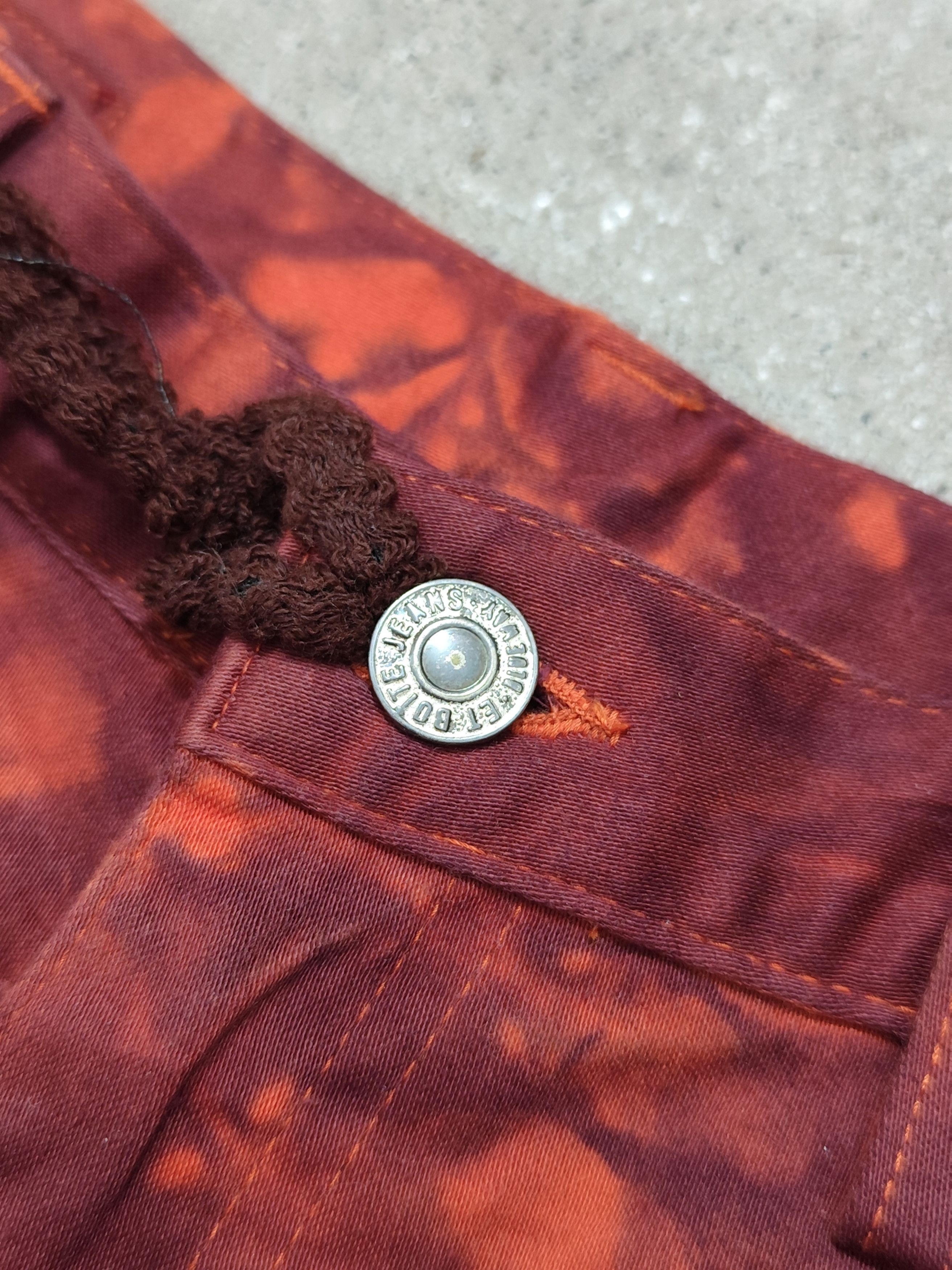 Tornado Mart If six was nine style et boite jeans flared bleach design Size US 28 / EU 44 - 11 Thumbnail