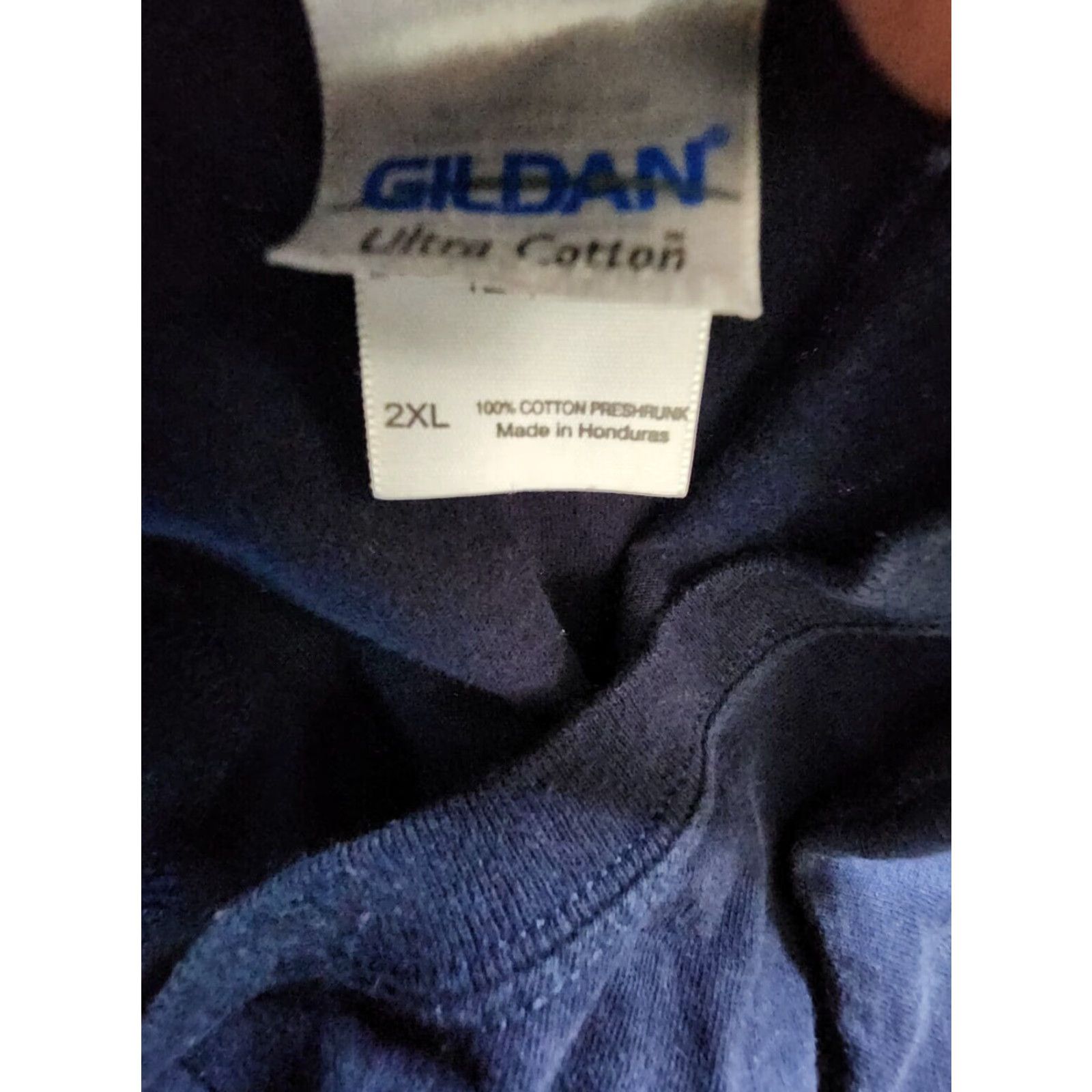 Gildan Mens T Shirt 2XL Blue Double-Sided I Eat Small People Big Boi Nation Shirt Size US XXL / EU 58 / 5 - 6 Thumbnail