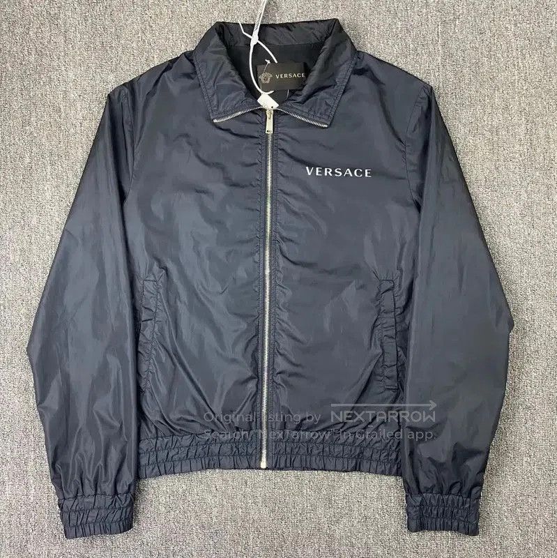 Versace Black Nylon Women's Jacket .