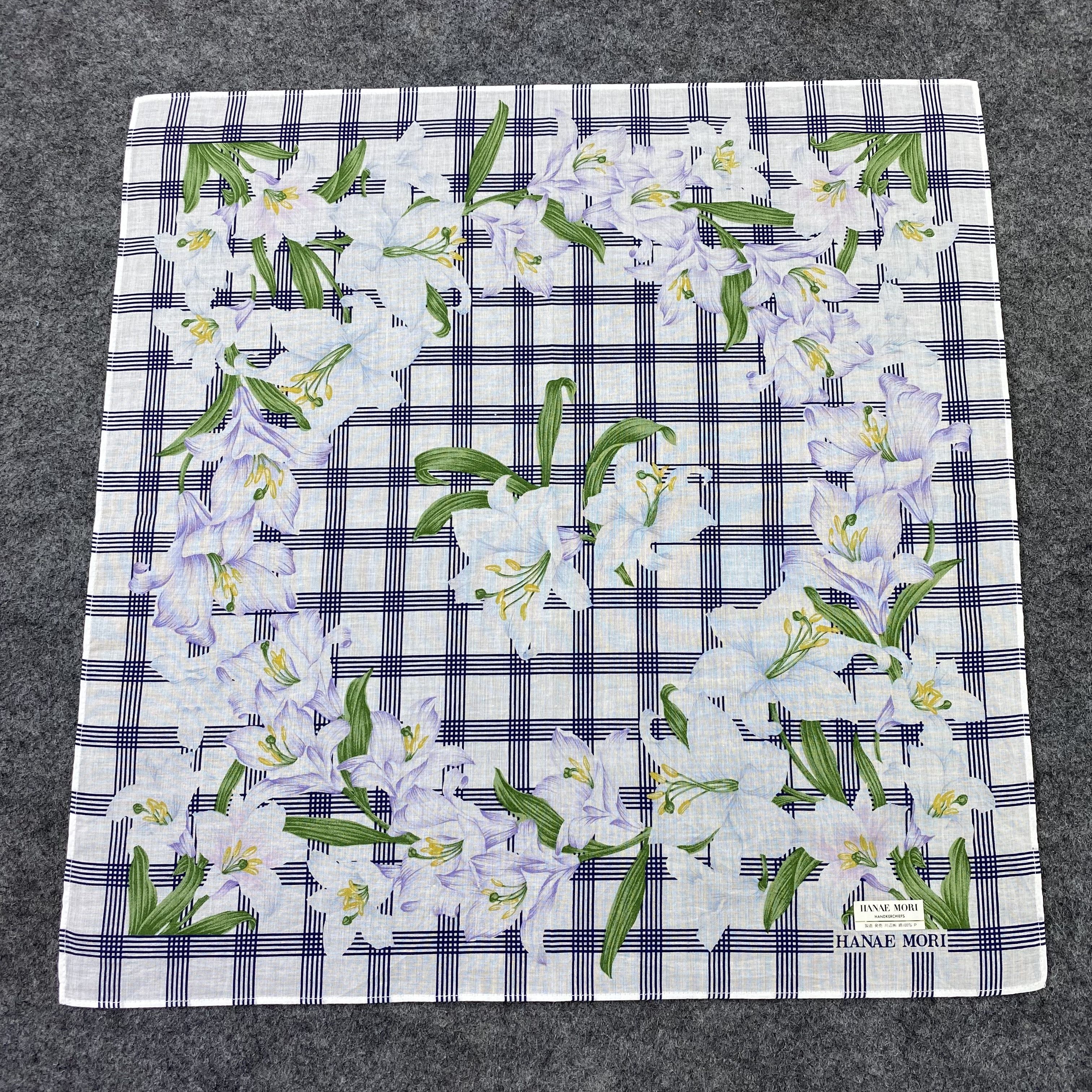 Hanae Mori Hanae Mori Handkerchief / Bandana / Neckerchief-B918 Size ONE SIZE - 3 Thumbnail