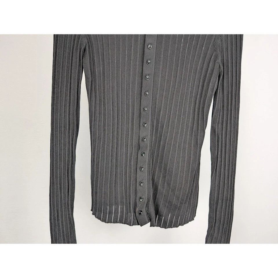 Saint Laurent Paris o1rshd1 Button Shirt in Black Size US L / EU 52-54 / 3 - 5 Thumbnail