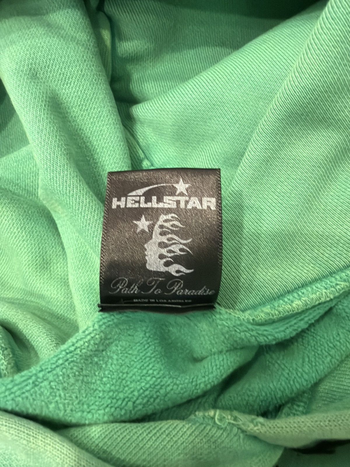 HELLSTAR HELLSTAR "P2P" Hoodie (Green), Sz Xl Size US XL / EU 56 / 4 - 3 Thumbnail