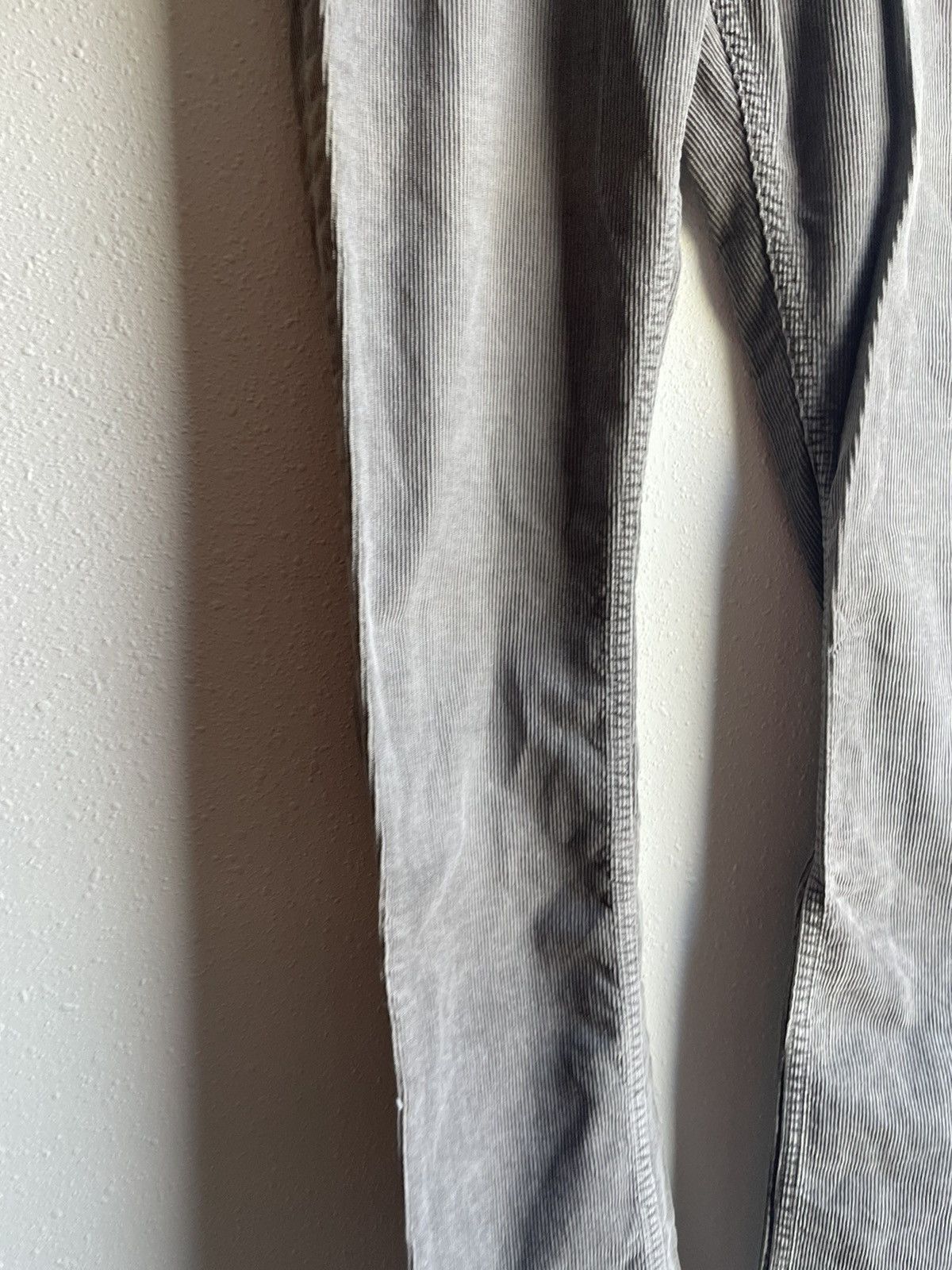 Helmut Lang Helmut Lang S/S 2004 Low Rise Corduroy Pants 30x30 Size US 30 / EU 46 - 5 Thumbnail