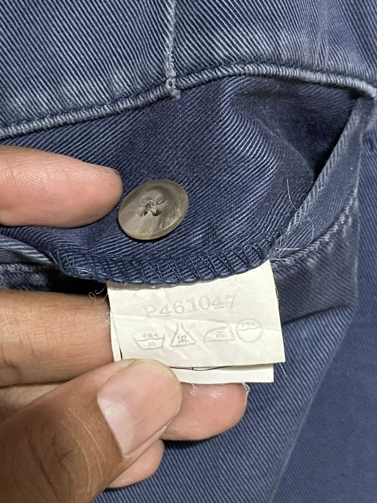 Polo Ralph Lauren Vintage Faded blue Polo Rlaph Lauren Cotton Pants Size US 29 - 6 Thumbnail