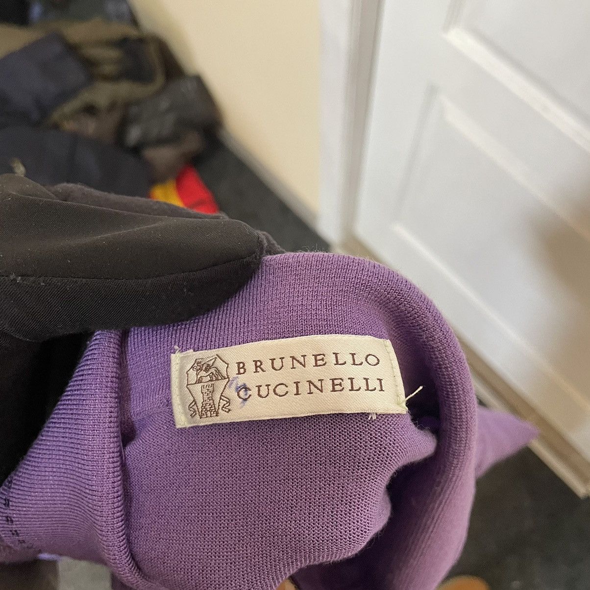 Brunello Cucinelli × Vintage Brunello Cucinelli Polo Shirt tee sweater cardigan old money Size US XL / EU 56 / 4 - 6 Thumbnail