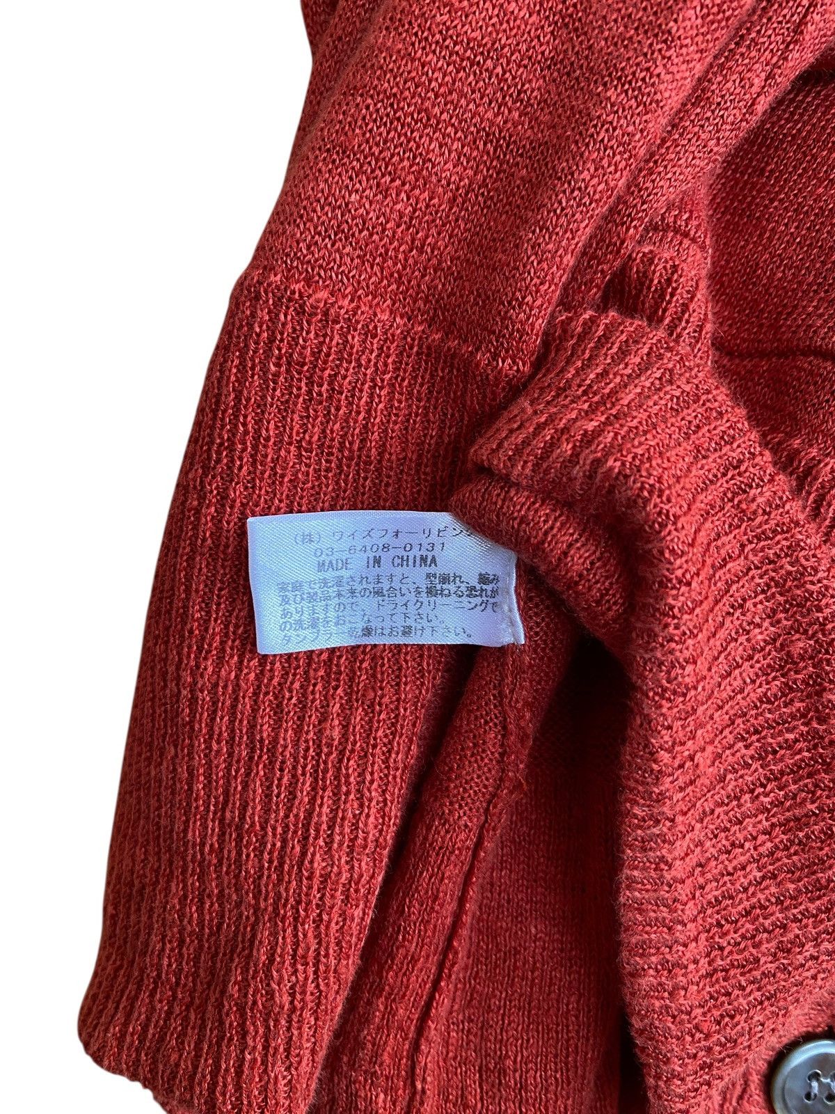 Y's Vintage Japanese Brand Yohji Yamamoto Cardigan 1990s Size US M / EU 48-50 / 2 - 5 Thumbnail