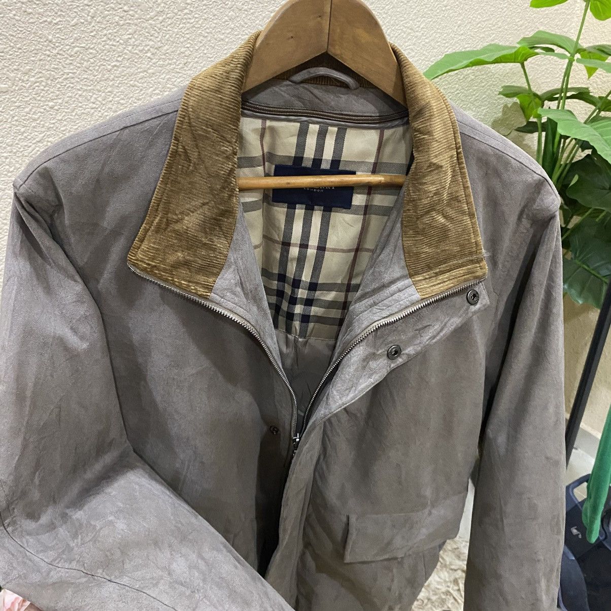 Burberry ☀️Burberry London moleskin zipper jacket Size US M / EU 48-50 / 2 - 5 Thumbnail