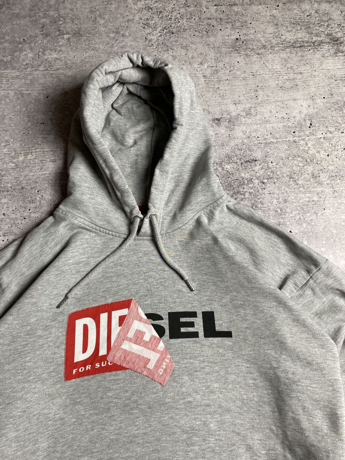 Diesel Diesel Vintage Baggy Hoodie Size US XL / EU 56 / 4 - 7 Thumbnail