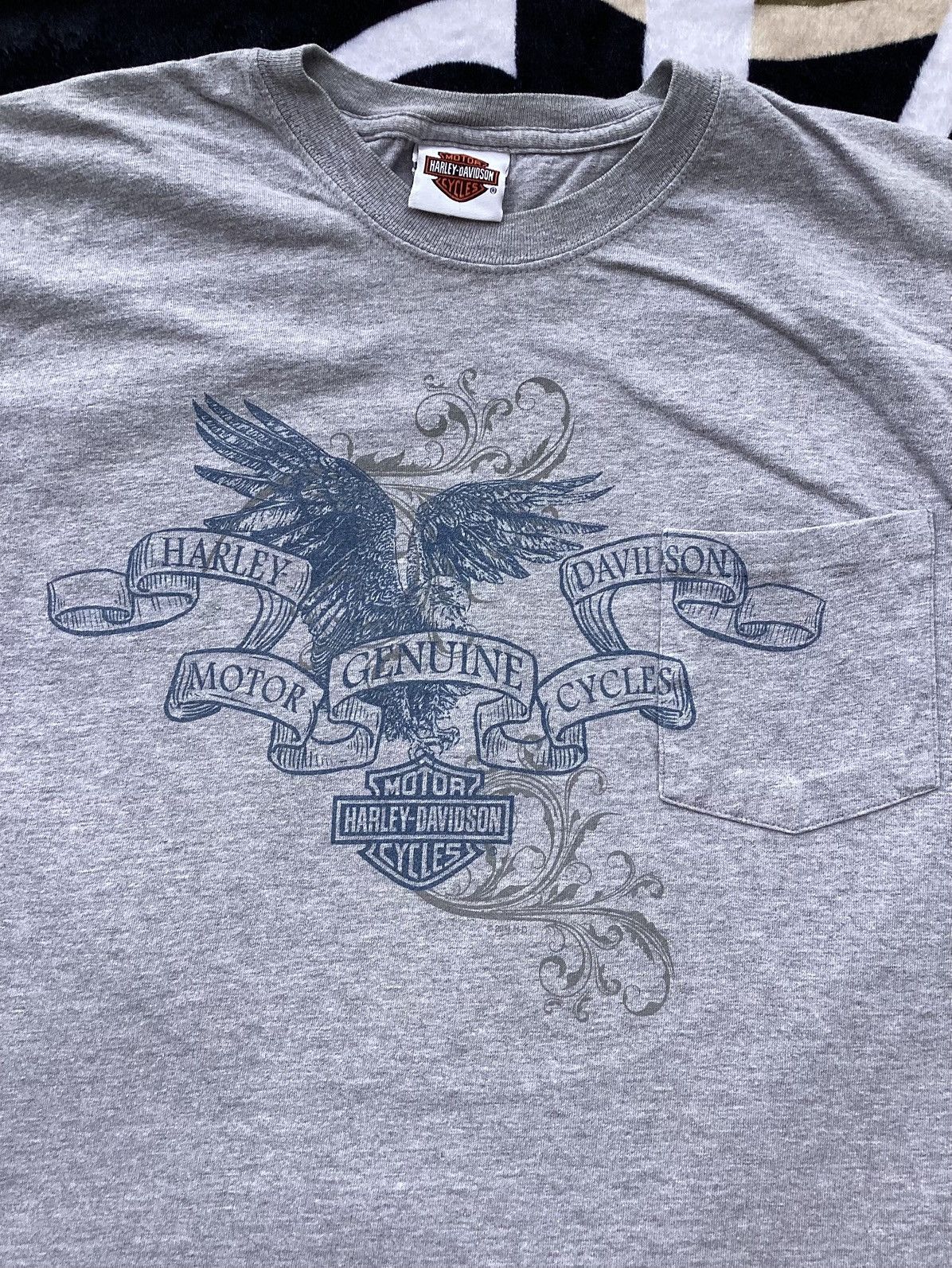 Harley Davidson × Vintage Y2K Harley Davidson motorcycle company Victorville Cali Tee Size US L / EU 52-54 / 3 - 4 Thumbnail