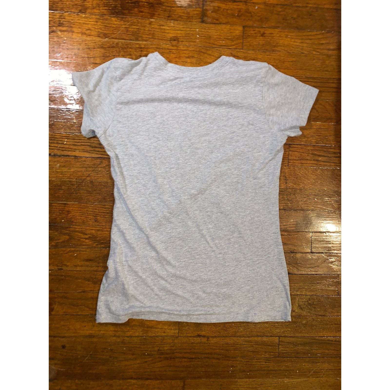 Band Tees × Other AC/DC Back In Black 1980 Grey Women's XL Slim Fit Baby Tee Size XL / US 12-14 / IT 48-50 - 7 Thumbnail