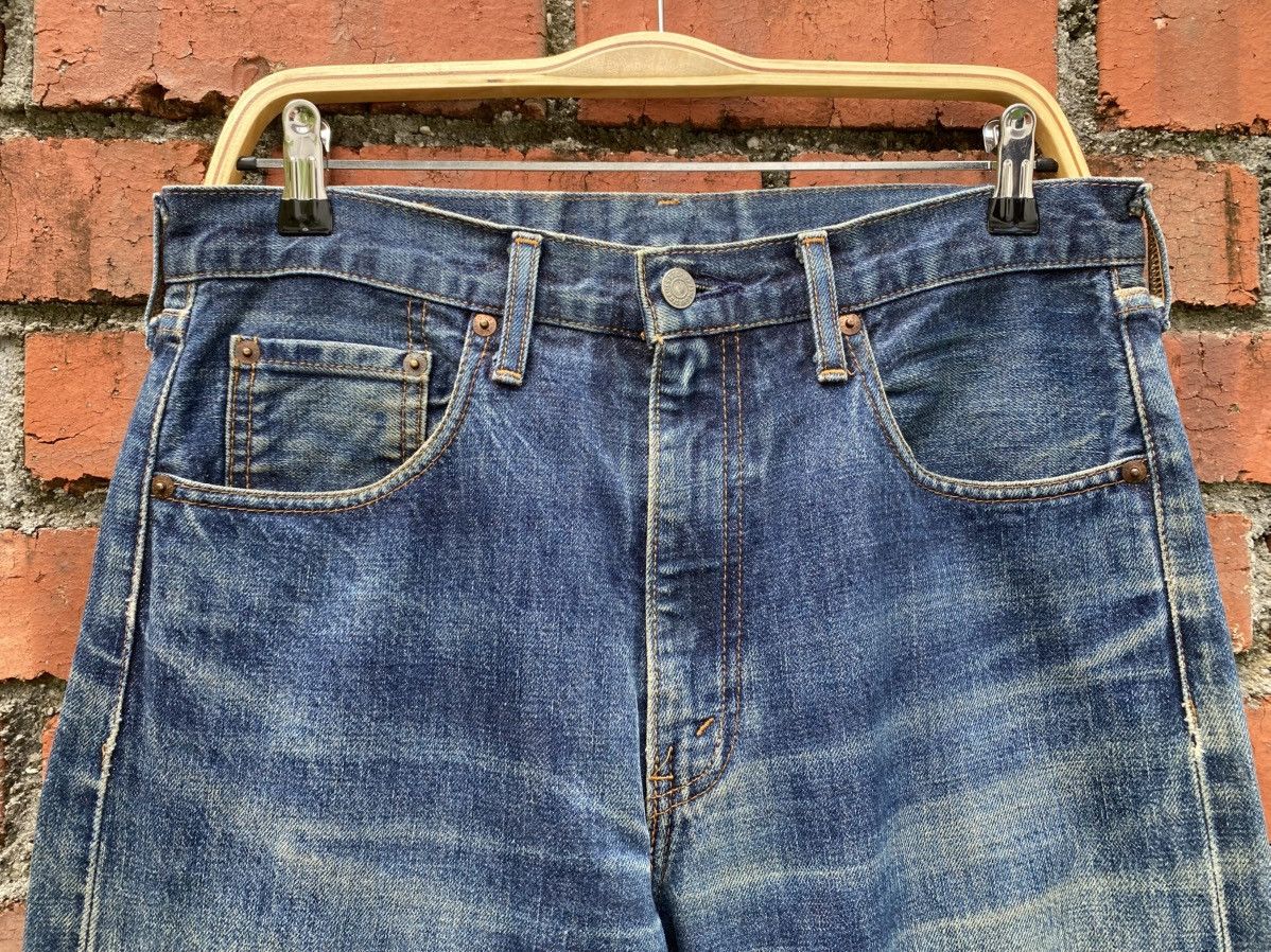 Levi's Vintage Clothing W33x31 Vintage levi's 502 Big E redline made in JAPAN Size US 33 - 6 Thumbnail