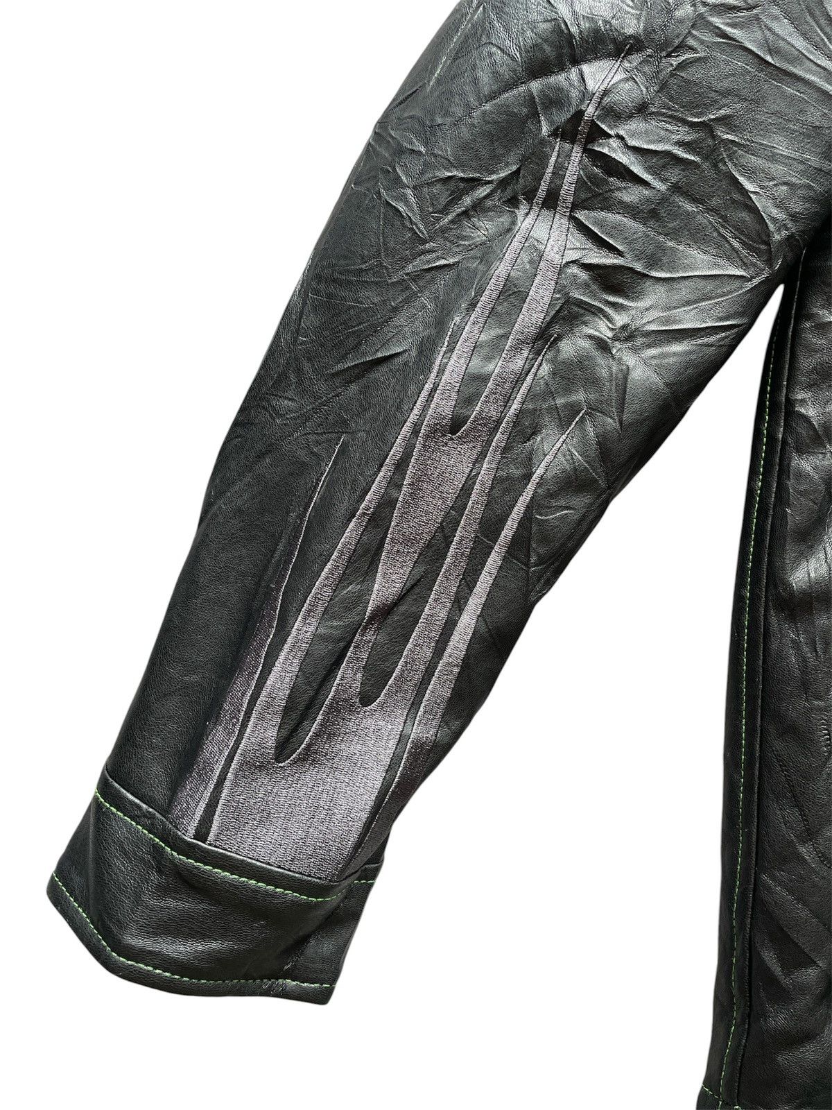 Sports Specialties Vintage Kawasaki Polyurethane Hoodie Jacket Size US L / EU 52-54 / 3 - 3 Thumbnail
