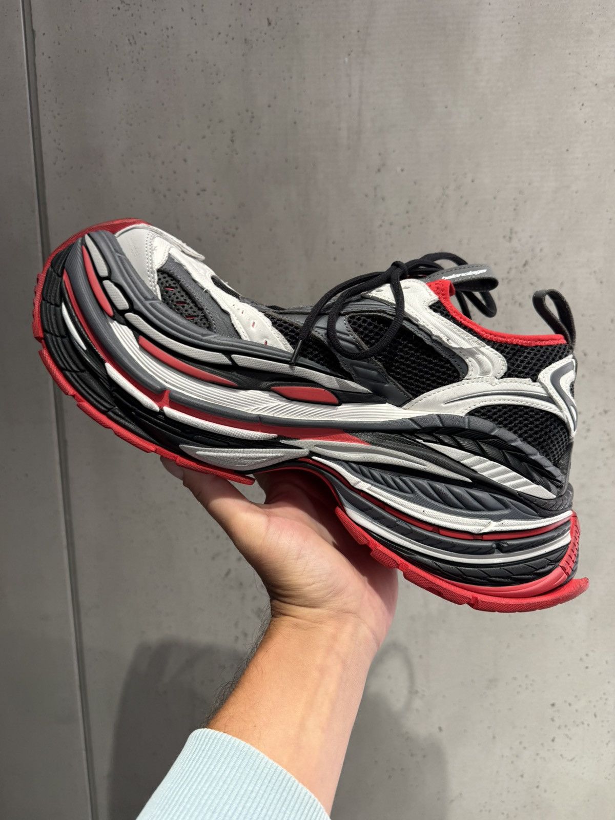 靴 BALENCIAGA PLATFORM 42 BALENCIAGA Platform Sneaker 16cm size42 - ARCHIVESTOCK