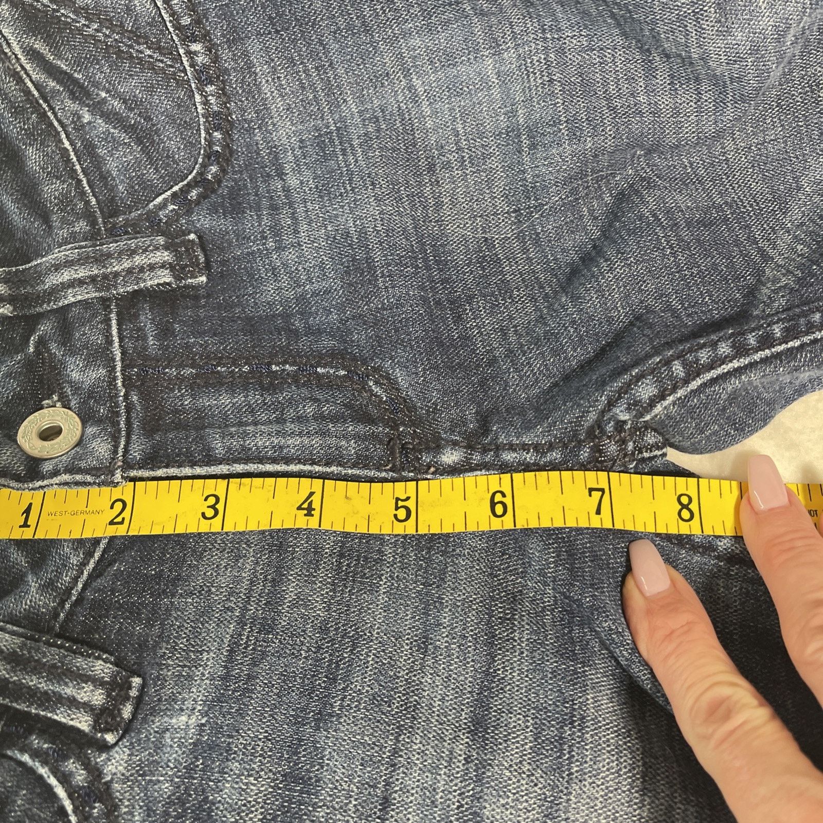 Antik Denim Antik Denim Blue Style Jeans in Medium-Dark Wash Size 24" / US 00 / IT 34 - 7 Thumbnail