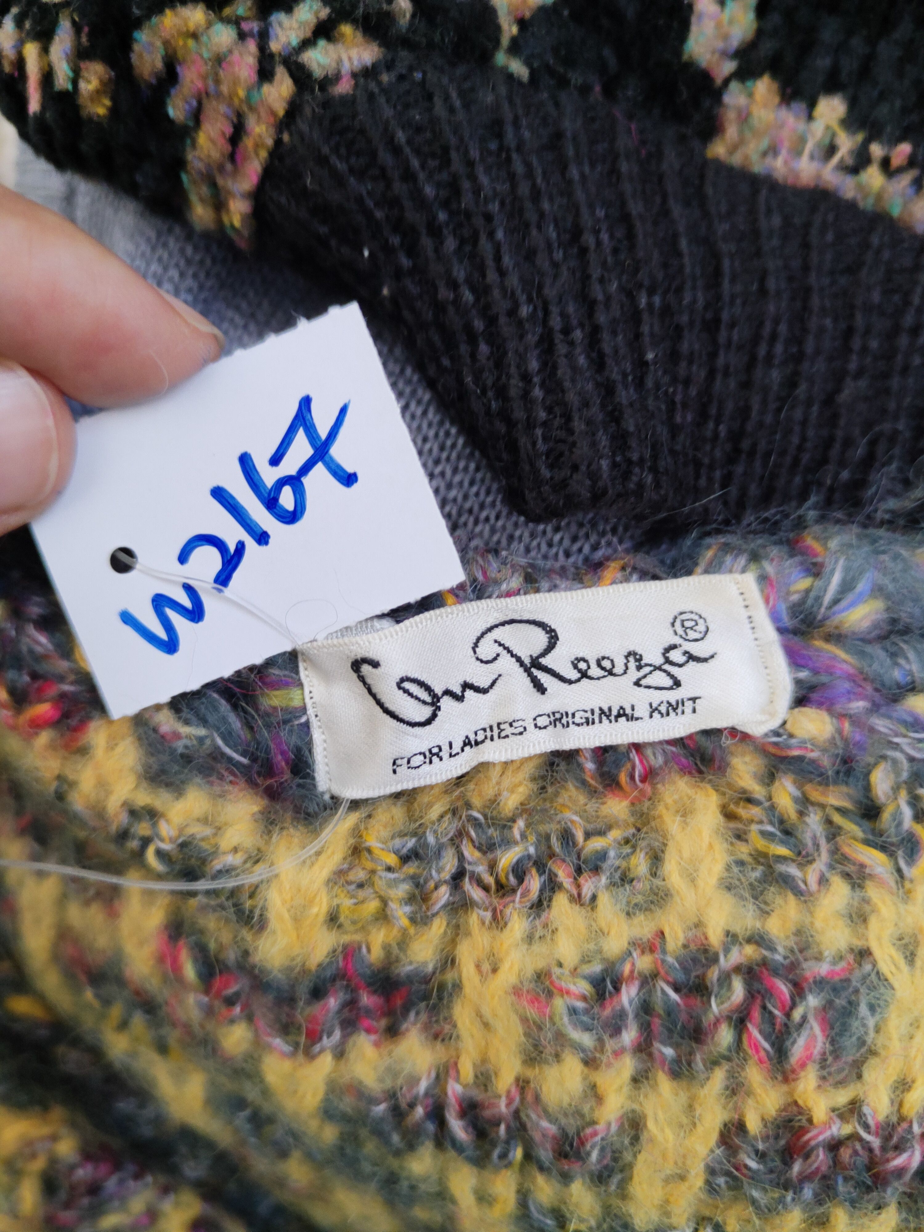 Japanese Brand On Reeza Yellow Knitwear Cardigan Crop Tops #W2167 Size M / US 6-8 / IT 42-44 - 11 Thumbnail