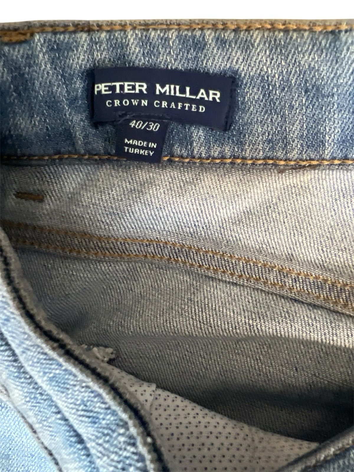 Peter Millar Peter Millar Crown Crafted Five Pocket Jeans 40x30 Size US 40 / EU 56 - 3 Thumbnail