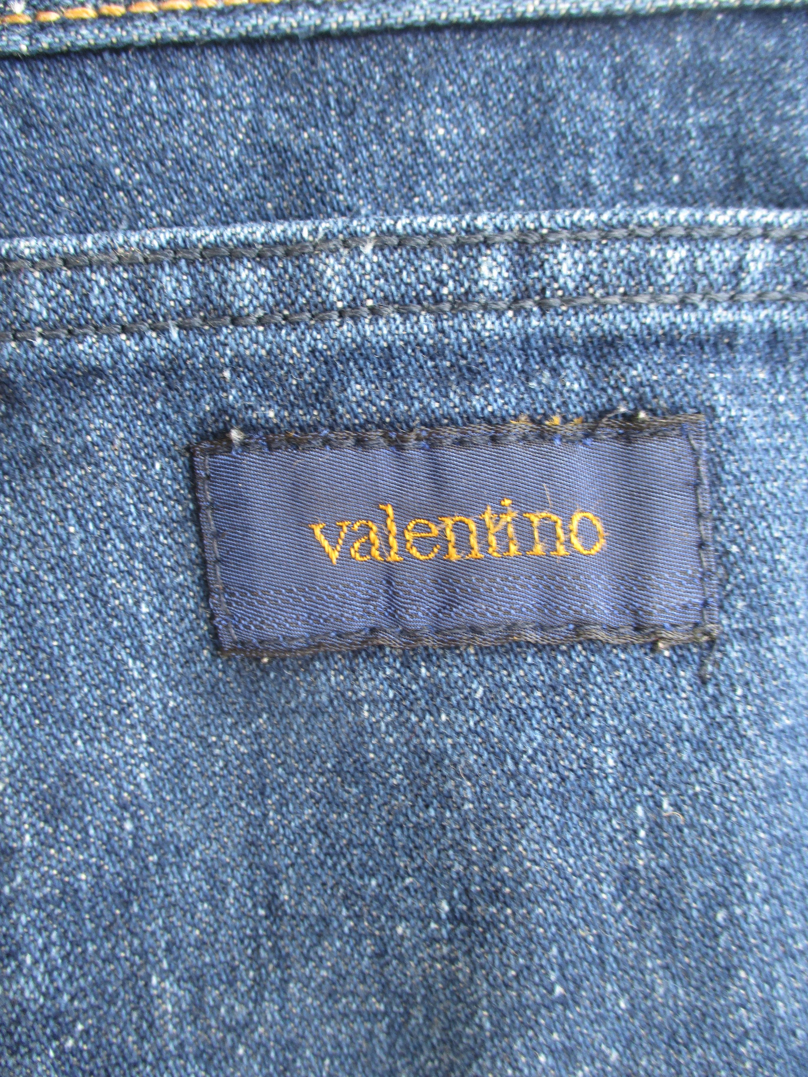 Valentino × Vintage Valentino Garavani Viva Size 6 Jeans Talon Zipper W25 L27.5 Size 28" / US 6 / IT 42 - 9 Thumbnail