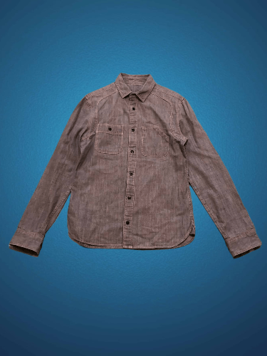 Allsaints Allsaints Vintage Denim Shirt Y2K Size S Size US S / EU 44-46 / 1 - 1 Thumbnail