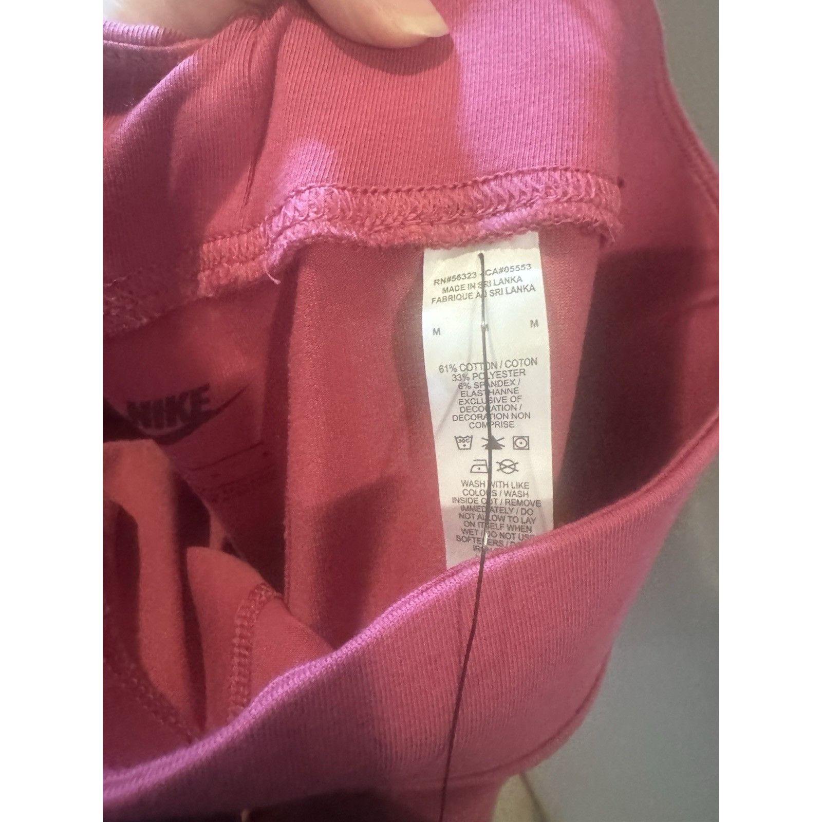 Nike NIKE DRI-FIT Size Medium Women Stretch Waist Compression Wor Size 28" / US 6 / IT 42 - 6 Thumbnail
