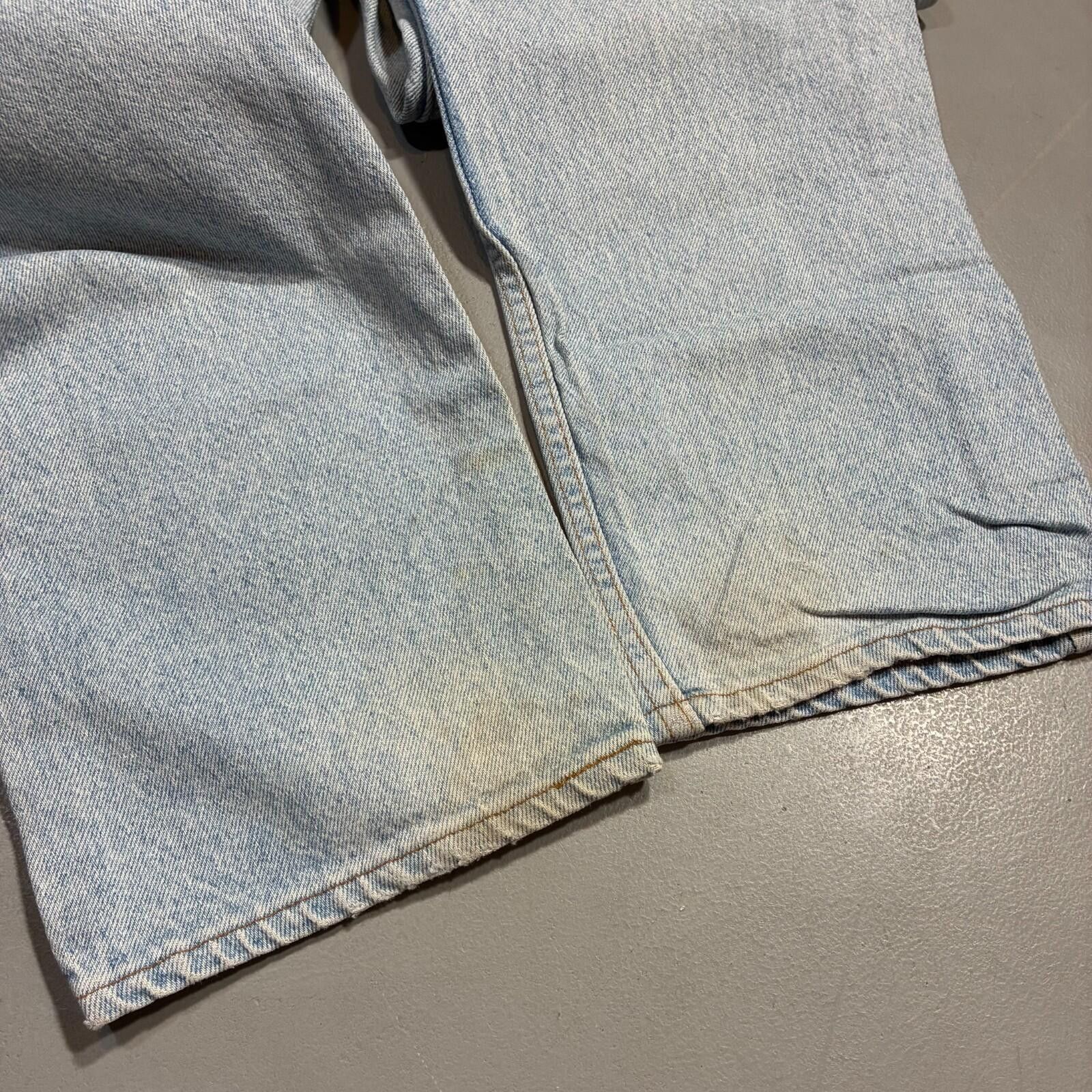 Levi's vintage levi's 550 light wash relaxed jeans w35 Size US 34 / EU 50 - 3 Thumbnail